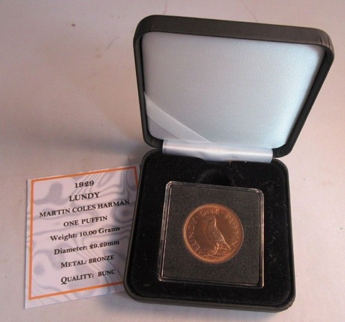1929 lundy island bronze - bronze, one