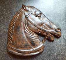 Vintage MARCO QUART GERONA GIRONA CERAMIC HORSE HEAD PLAQUE WALL HANGING NICE