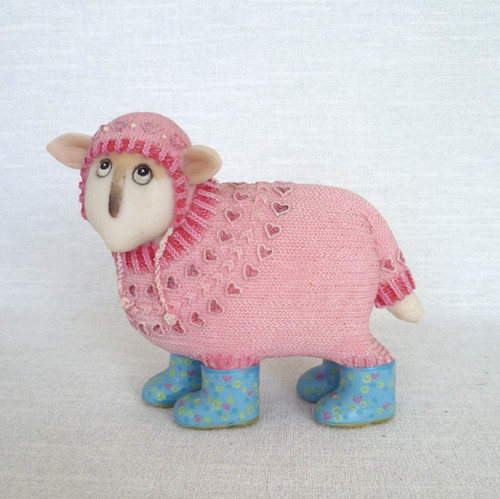 Ewe and sheep figurine - me,