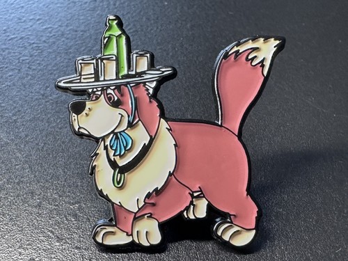 Nana saint bernard dog enamel - bernard,