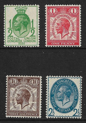 1929 sg434 437 postal union - 1929,