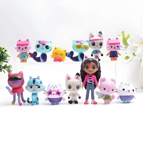 13pcs set gabby - gabby's, dollhouse