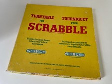 Vintage Scrabble Plastic