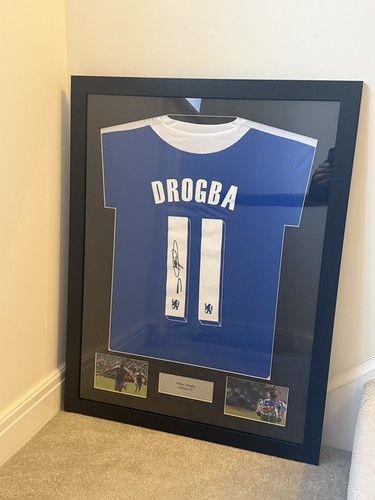 Didier drogba framed chelsea - didier,