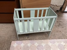 Vintage Retro Blue Painted