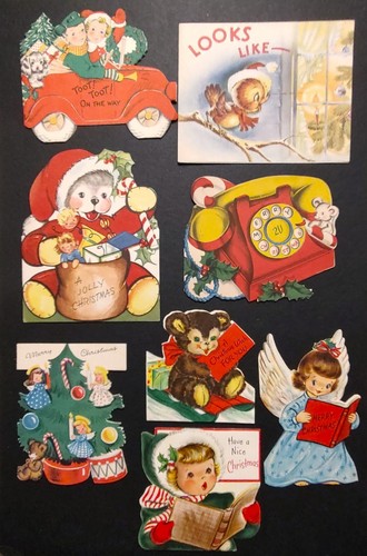 Vintage childrens christmas - childrens,