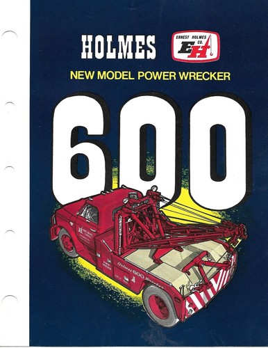 Tow truck equipment brochure - brochure,