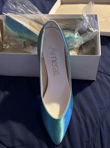 Amerati satin kitten heel - amerati,