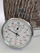 Vintage CWC British Military Stopwatch Swiss Made 1985