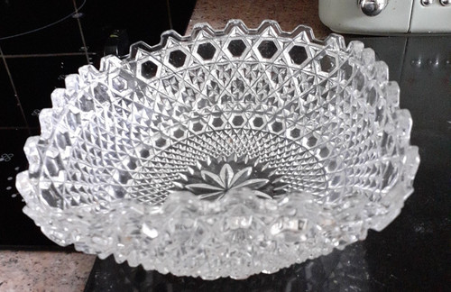 Vintage pressed glass - vintage,