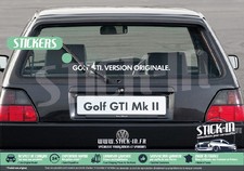 GOLF GTI Sticker. Original