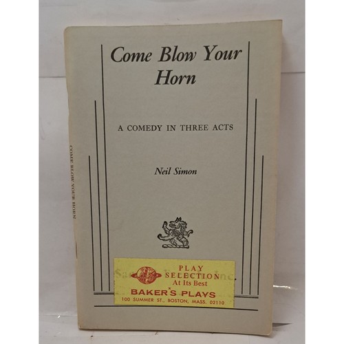 Come blow your horn neil - blow,
