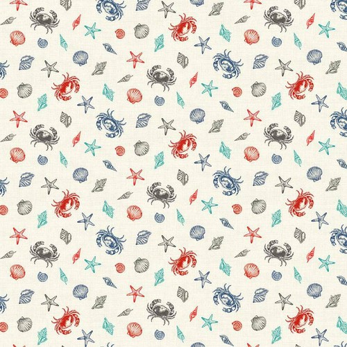 Nautical cotton fabric range - fabric,