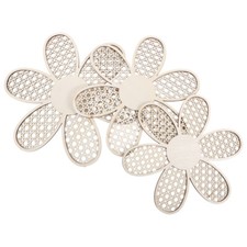 1 Set Daisy Wall Art Wood