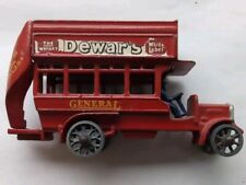 An Original Lesney Matchbox Model Type B Dewar's Double Decker Bus c1912-20
