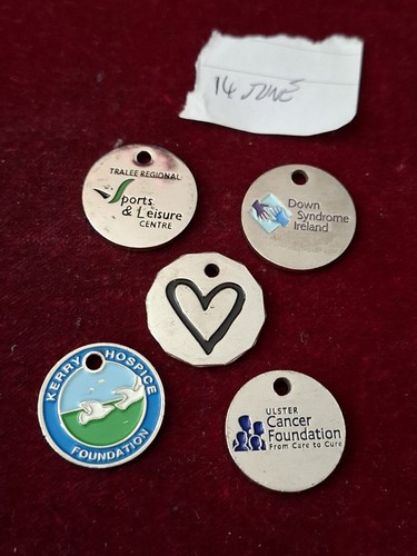 Old trolley tokens lot - trolley,