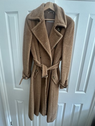 Max mara camel coloured alpaca - coloured,