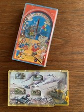 2 VINTAGE TOMY POCKETEERS POCKET  HAND HELD GAMES - TANK SHOOT  + CLOWN CATCHER