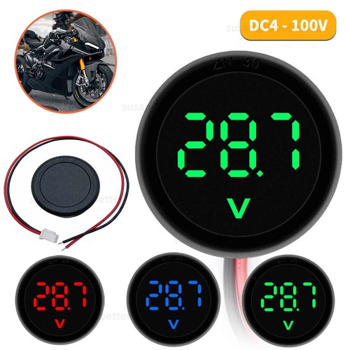 Car voltmeter 100v - voltmeter, 4-100v