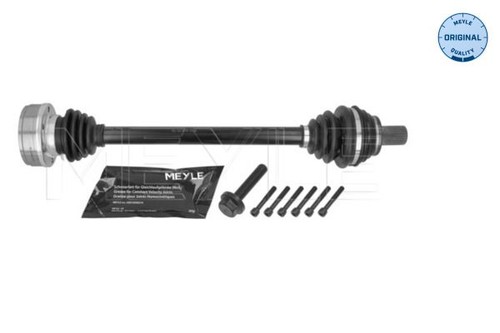 Front axle left fits audi - front,