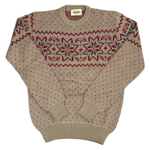 Vintage tricker fair isle - tricker, knit