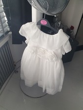Girls Dress Ivory Age 4 Years excellent condition 