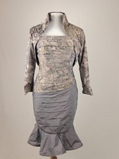 Pleated Dress Set & Jacket