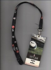 FULHAM FC - LANYARD & HOSPITALITY PASS - FULHAM v ASTON VILLA