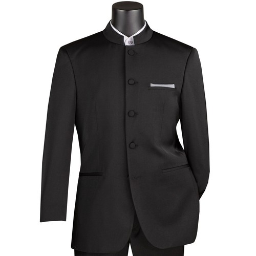 Vinci men black - vinci, 5-button