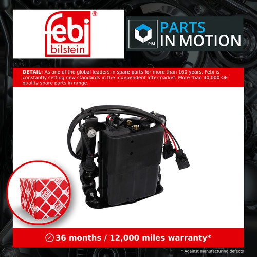 Air suspension compressor - suspension,