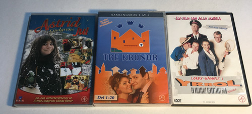 Swedish dvd lot astrid - dvd,