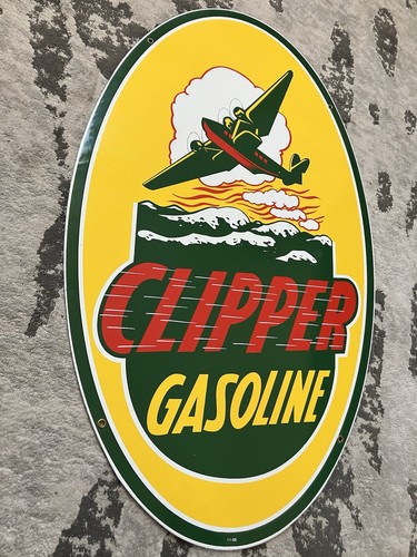 Clipper gasoline porcelain - clipper,