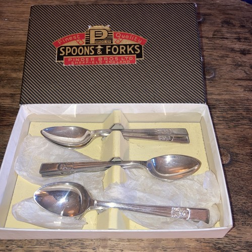 Set six pinder bros - six, silver