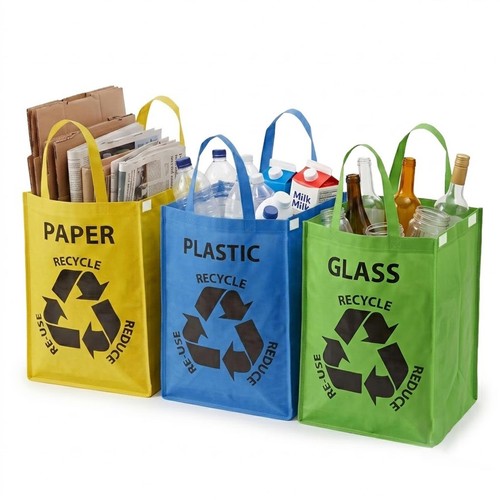 Reusable recycling bags for - reusable,