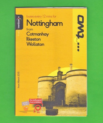 Trent barton bus - barton, timetable