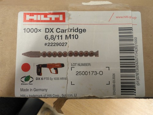 Hilti cartridge 11 m10 - cartridge,