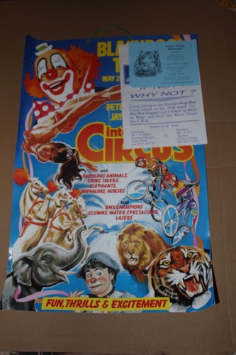 Blackpool tower circus poster - blackpool,