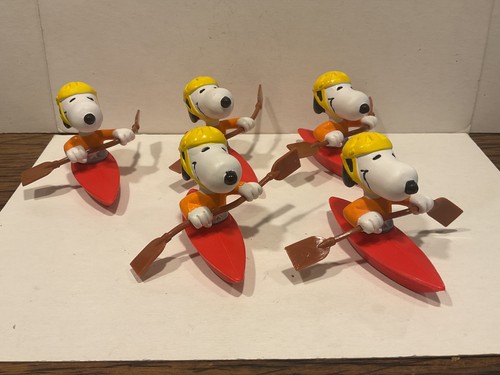 Snoopy peanuts schleich - snoopy, 5x