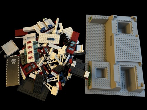 Lego city hospital 7892 - lego,