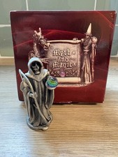 Tudor Mint Myth Magic The Grim Reaper 3023  Figure Pewter Vintage Fantasy Wizard