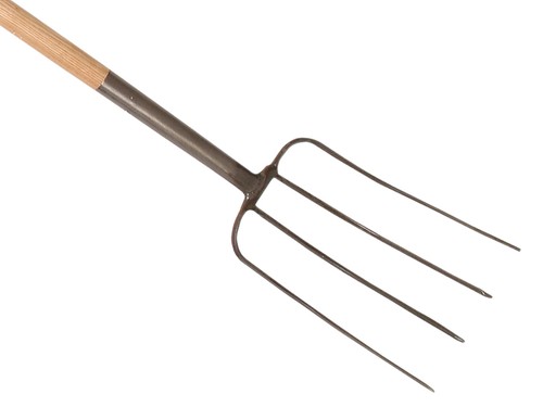 Faithfull manure fork - manure,