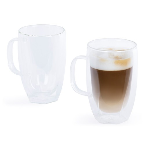 Double wall design glass - double,