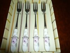LAURA ASHLEY CHINA CAKE FORKS
