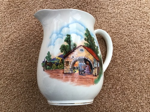Falcon ware picture jug - ,