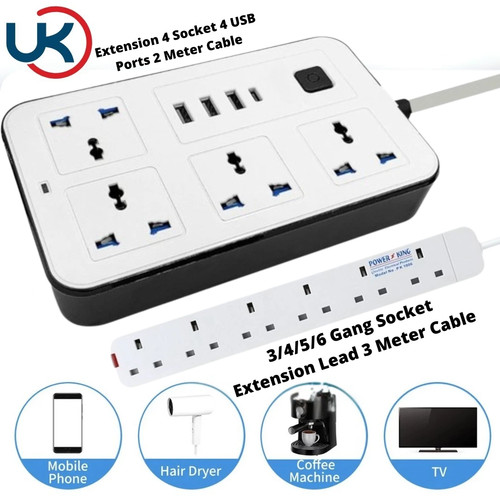 Way gang extension multi - way,