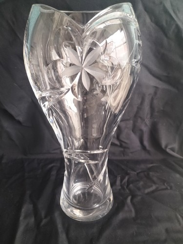 Large czech crystal flower - crystal,