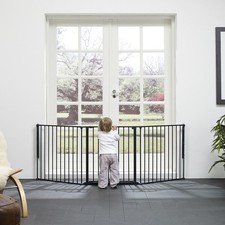 BabyDan Configure Baby Gate Large Black Multi Panel Extra Wide Safety Gate