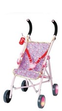 Baby Born Pink Foldable Doll Buggy