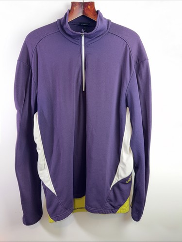Galvin green zip pullover - green,