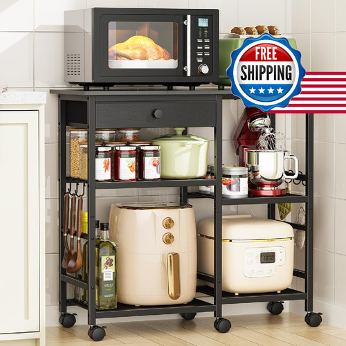 Draelibor microwave cart - microwave,